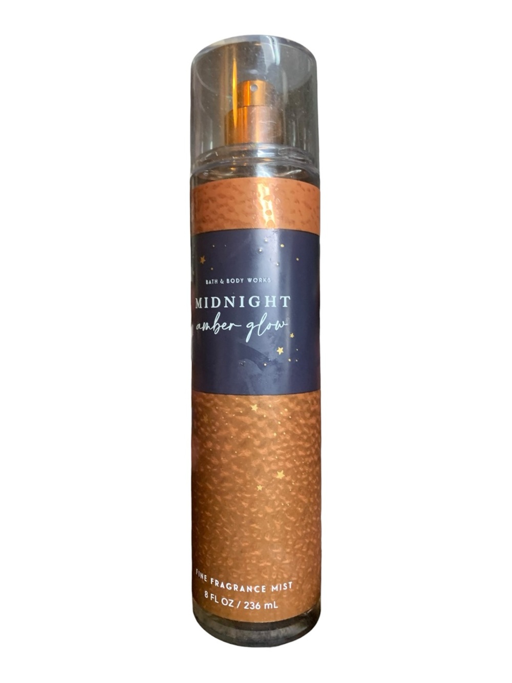 Bath Body Works Midnight Amber Glow Fine Fragrance Mist 8 oz Discontinued Spray